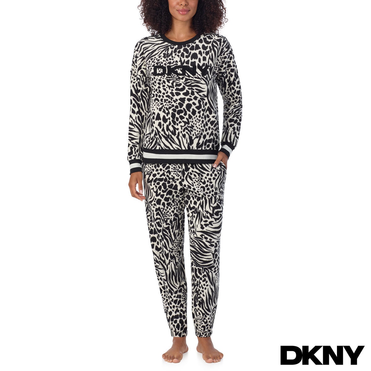 Costco leopard pajamas deals