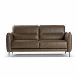 Nicoletti Jupiter Taupe Leather Large 2 Seater Sofa Nicoletti Jupiter Taupe Leather Large 2 Seater Sofa