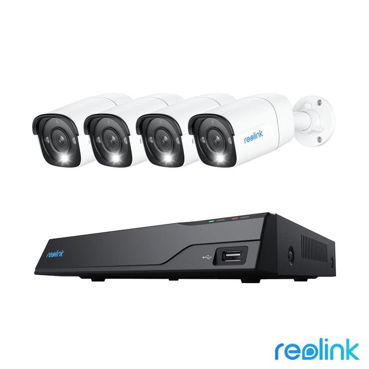 Reolink 12MP (4K+) UHD NVR PoE AI 8 x channel / 4 x Bullet Camera Kit with 2TB HDD - No Monthly Fees Reolink 12MP (4K+) UHD NVR PoE AI 8 x channel / 4 x Bullet Camera Kit with 2TB HDD - No Monthly Fees