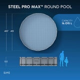 15ft x 48" Steel Pro Frame Pool Set 15ft x 48" Steel Pro Frame Pool Set
