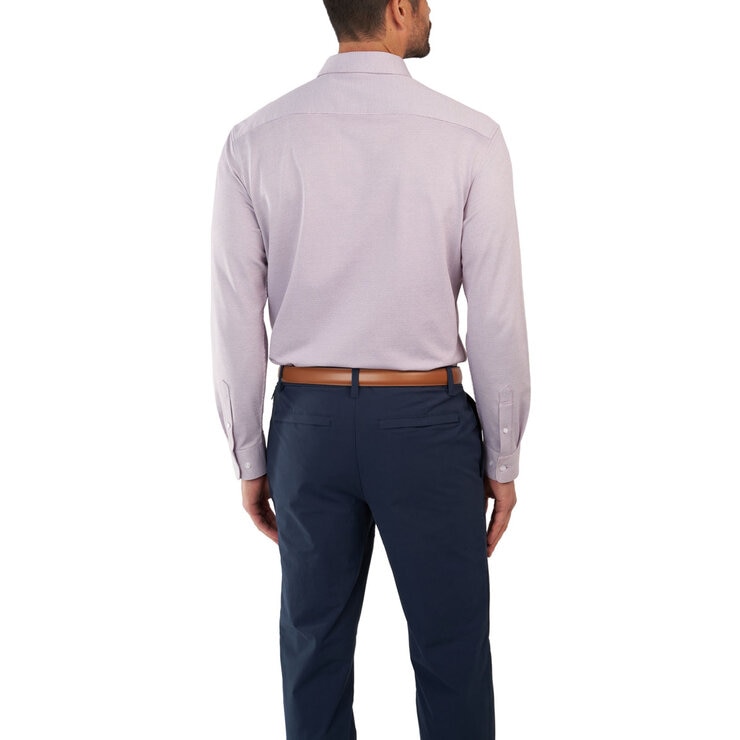 Kirkland Signature Men's Knit Dress Shirt