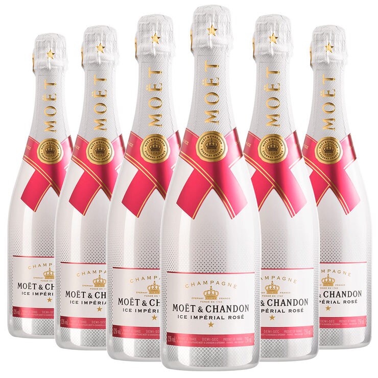 Moët & Chandon Ice Imperial Rosé NV Champagne, 6 x 75cl Costco UK