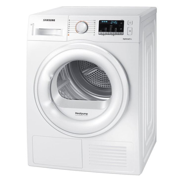 Samsung DV80M50101W/EU, 8kg, Heat Pump Tumble Dryer A++ Rating in White Costco UK