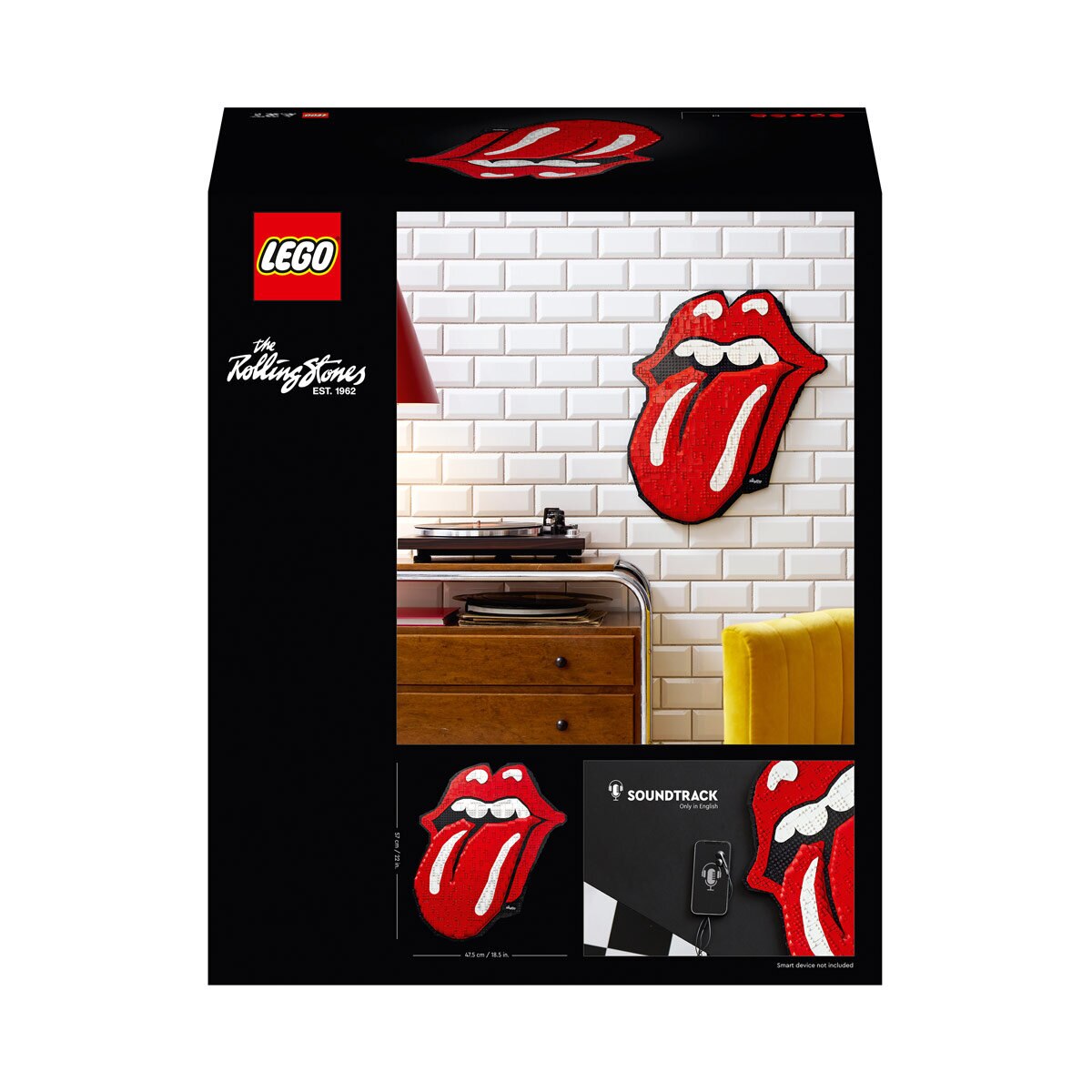 Buy LEGO ART The Rolling Stones Back of Box Image at Costco.co.uk