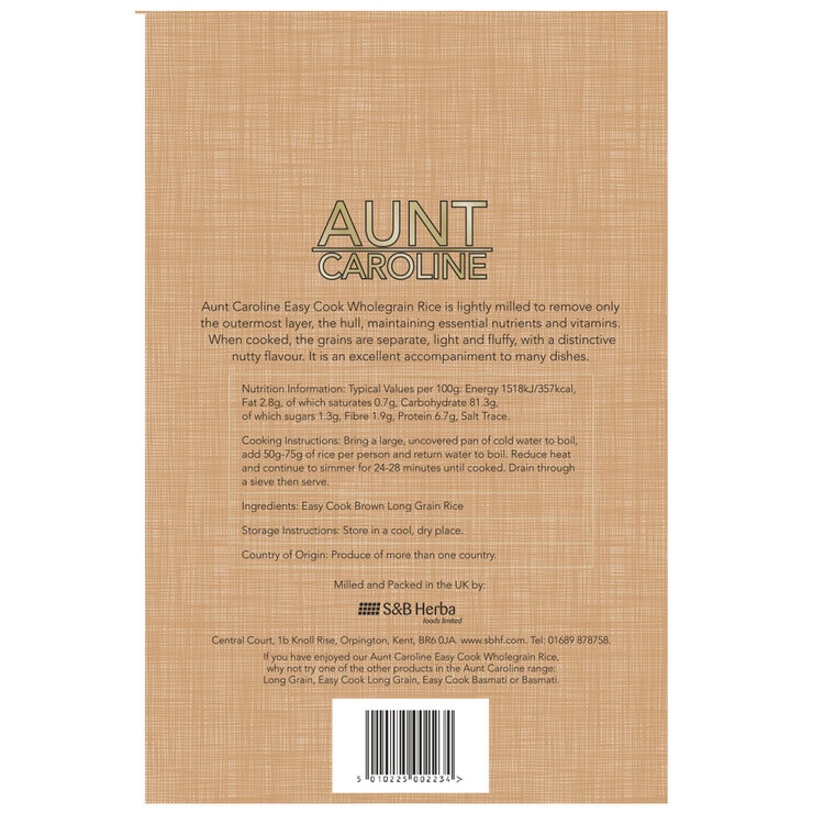 Nutritional Information