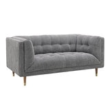 Isla Grey Fabric Large 2 Seater Sofa