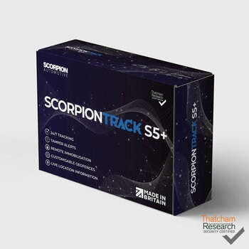 ScorpionTrack S5+ Tracker with Installation and 3 Year Subscription