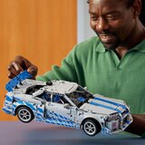 LEGO Technic 2 Fast 2 Furious Nissan Skyline GT-R (R34) Car - Model 42210 (18+ Years)