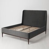 Swyft Bed 02 Charcoal Grey Velvet Bed Frame, Super King
