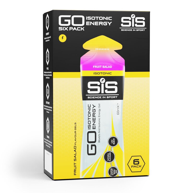 SIS Gel Go Isotonic Energy Variety Pack, 60ml x 6 x 4 packs