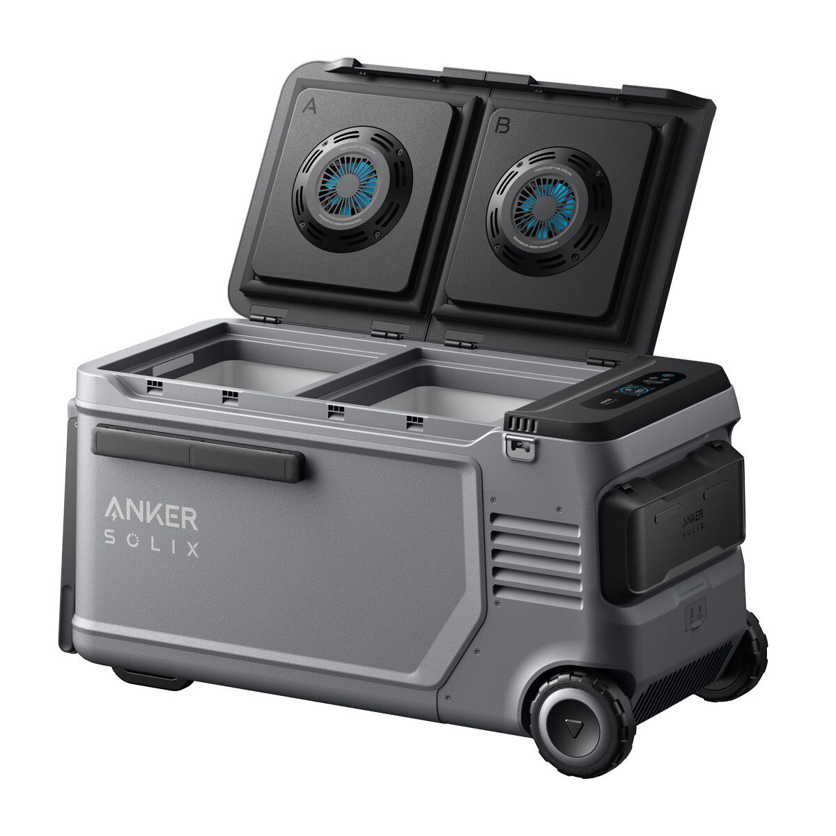 Anker SOLIX EverFrost 2 58L Electric Cooler & 2 Batteries