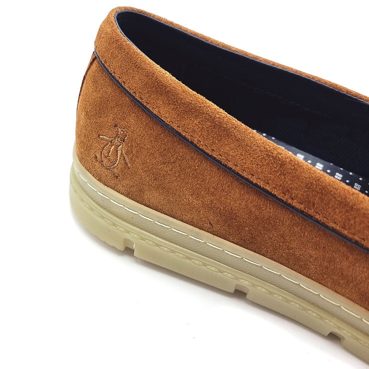 Penguin Men's Sueded Loafer in Tan