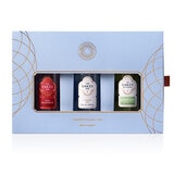 Giftpack of 3 gins in blue cardboard box