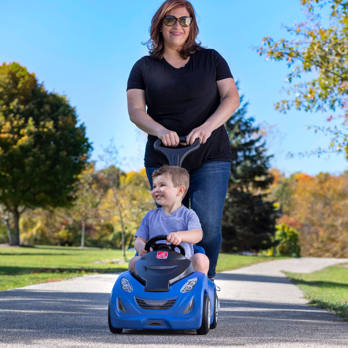 Buy Push Around Buggy GT Blue Lifestyle Image at Costco.co.uk