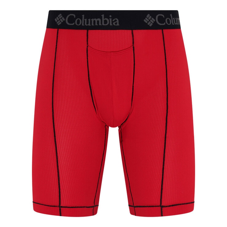 Columbia Men's Boxer Brief 4 Pack in Red