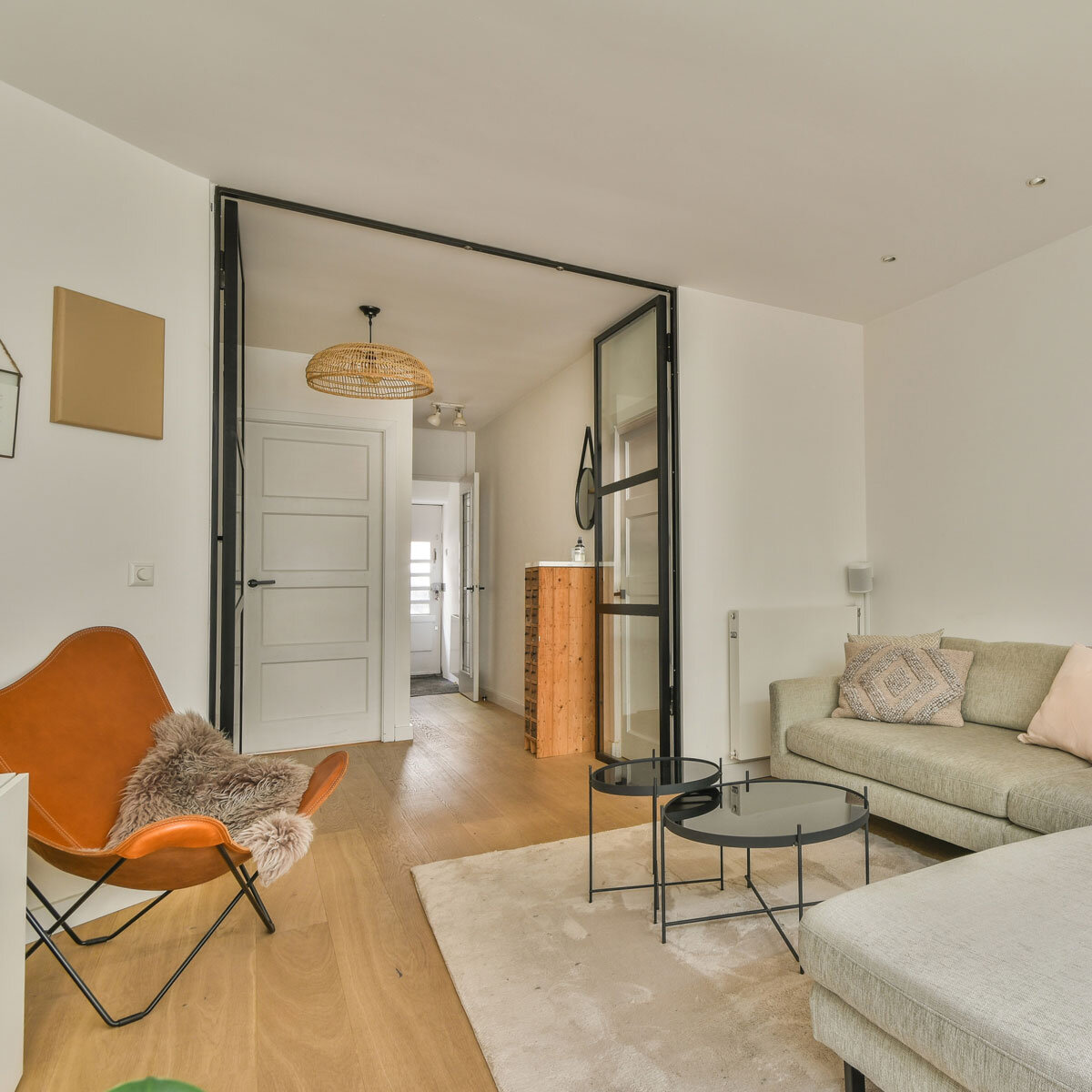 Mustang Heritage Aluminium Internal Double Door with Installation