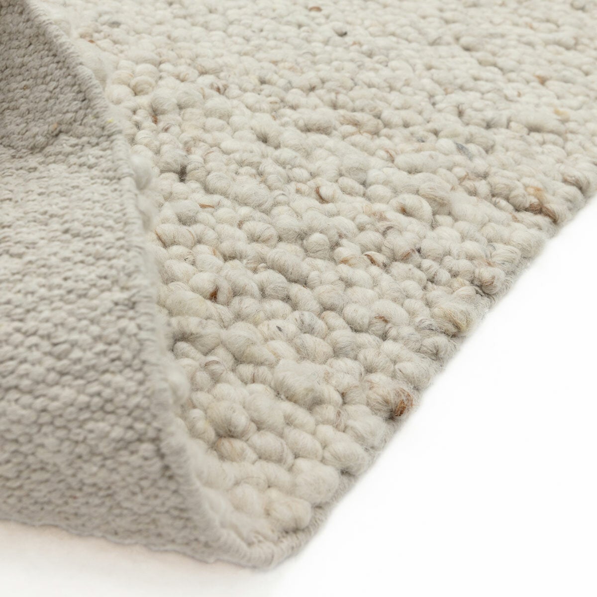 Adler Bouclé Wool Ivory Rug, in 3 Sizes Adler Bouclé Wool Ivory Rug, in 3 Sizes