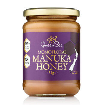 Queen Bee Manuka Honey MGO 263+, 454g