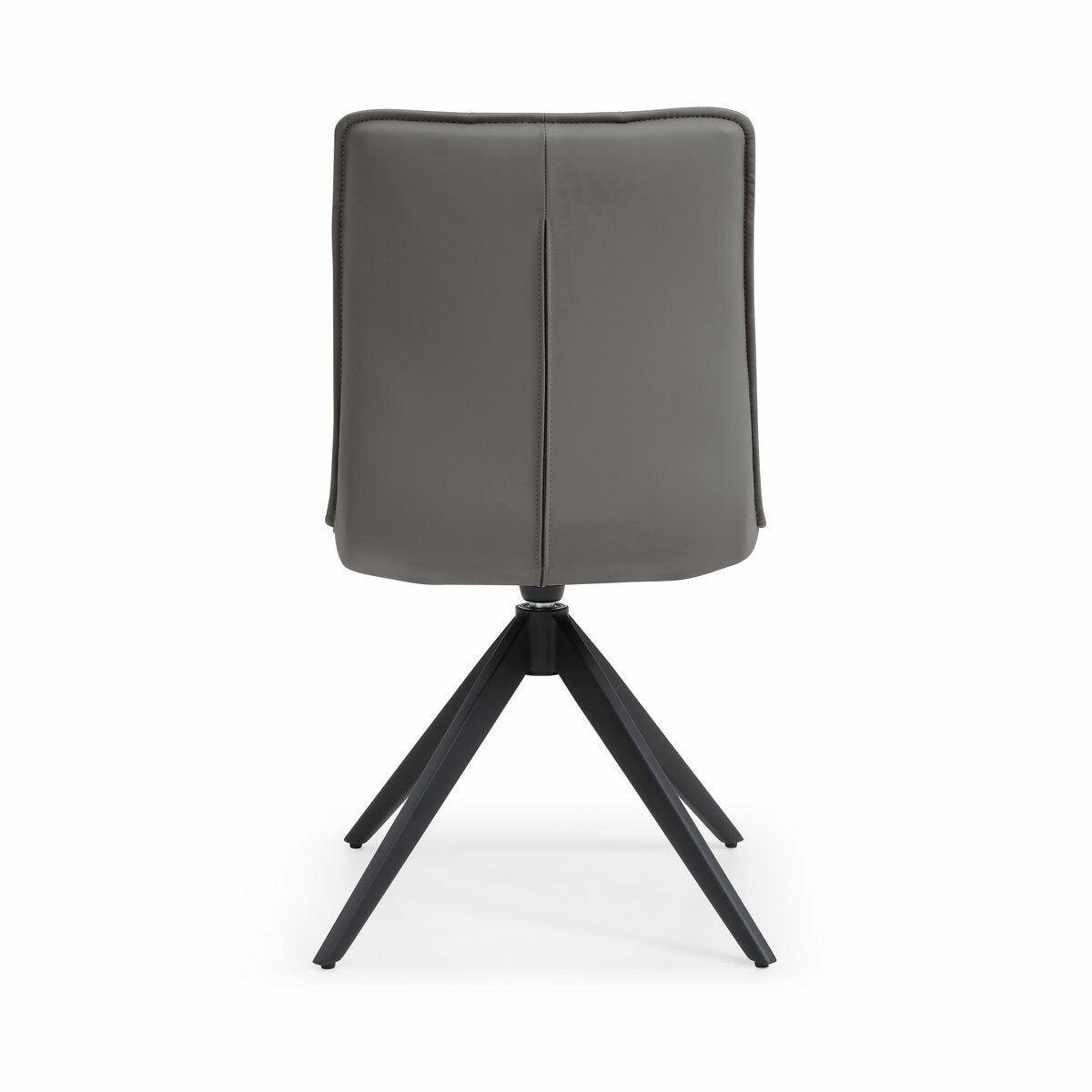 Indus Valley Skylar Grey Faux Leather Dining Chair, 2 Pack Indus Valley Skylar Grey Faux Leather Dining Chair, 2 Pack