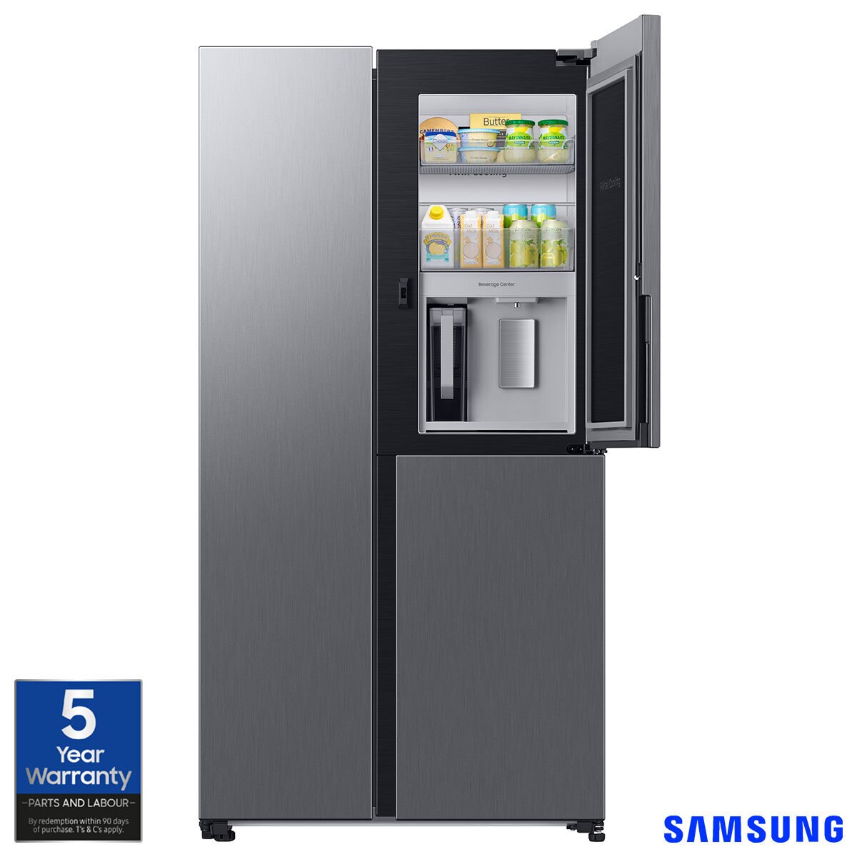 Buy Samsung RH69B8931S9/EU Side by Side, E Rated in Sliver at Costco.co.uk