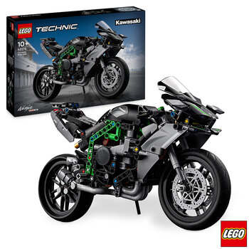 LEGO Technic Kawasaki Ninja H2R Motorcycle - Model 42170 (10+ Years)