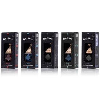 Carfume Aftershave Car Air Freshener Bundle 5 Pack
