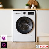 Bosch WGG24400GB Series 6, 9kg, 1400rpm Washing Machine, A Rated in White