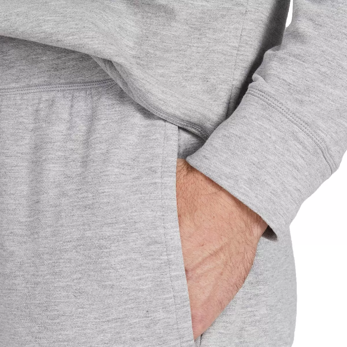 32 Degrees Men's Ultra Stretch Cotton Lounge Set in Grey