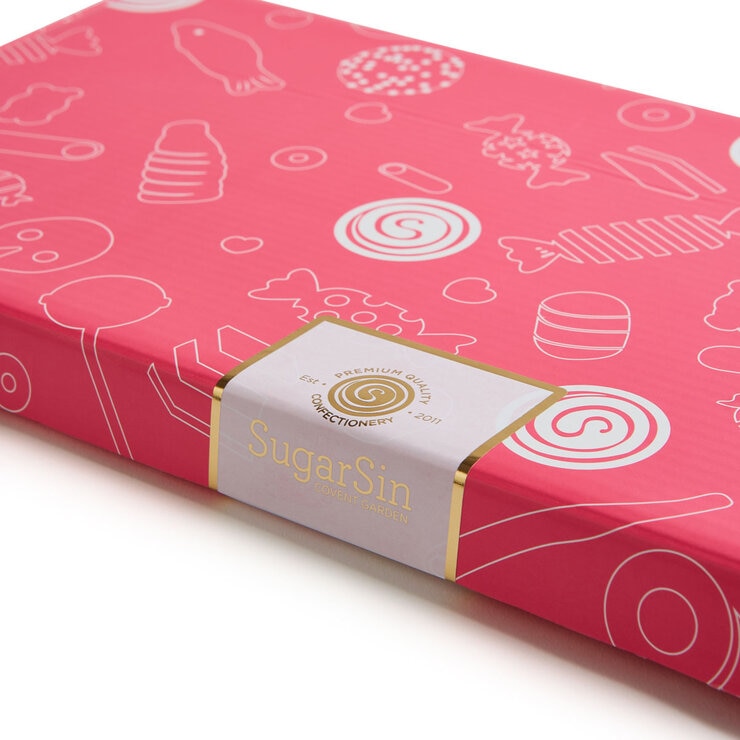 SugarSin 'Happy Birthday' Pick 'n' Mix Pouches Letterbox Gift In Pink SugarSin 'Happy Birthday' Pick 'n' Mix Pouches Letterbox Gift In Pink