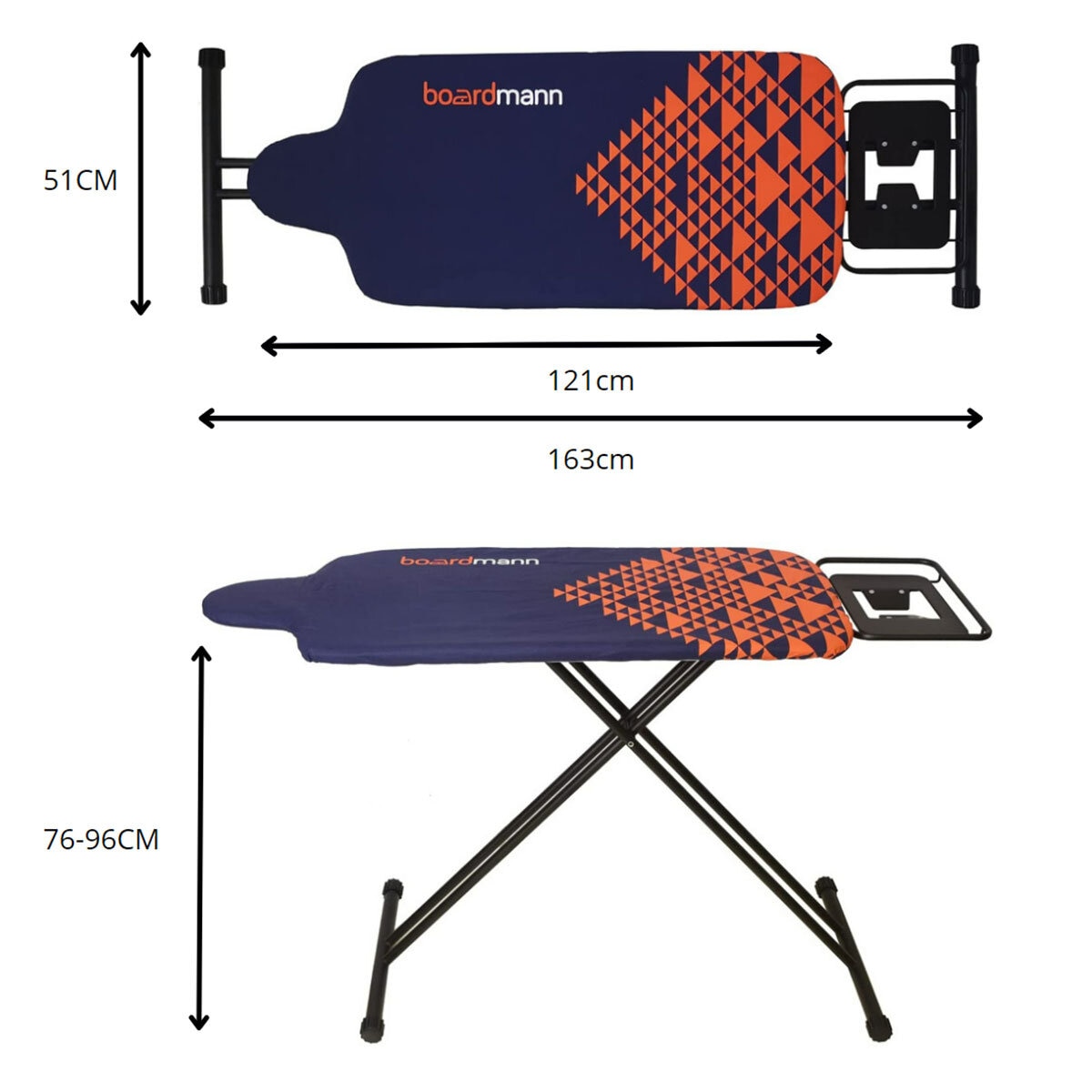 Boardmann XL Ironing Board