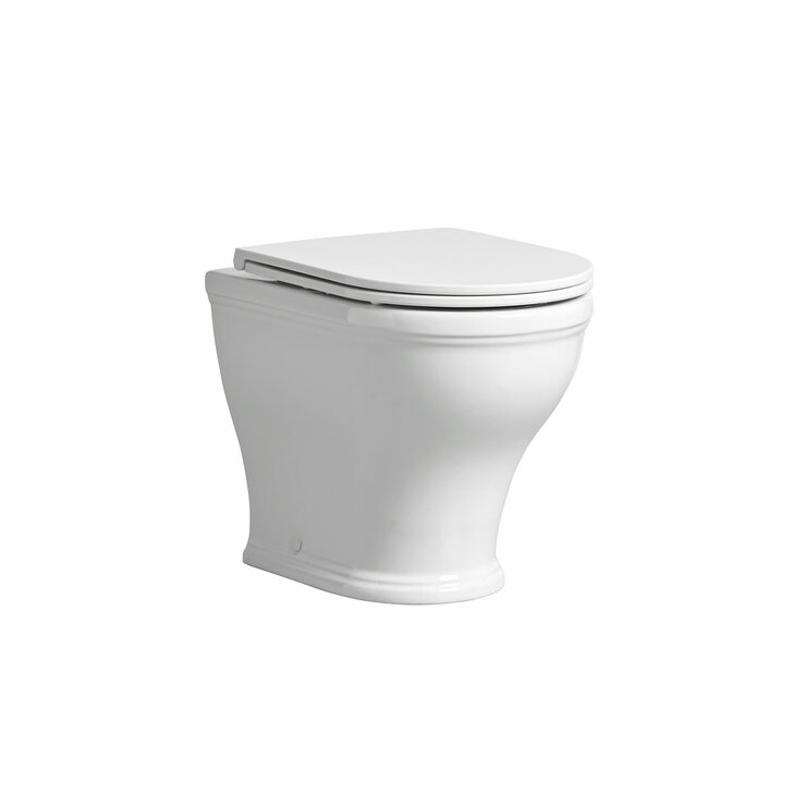 Tavistock Ashby Back To Wall Toilet With Pan And Seat