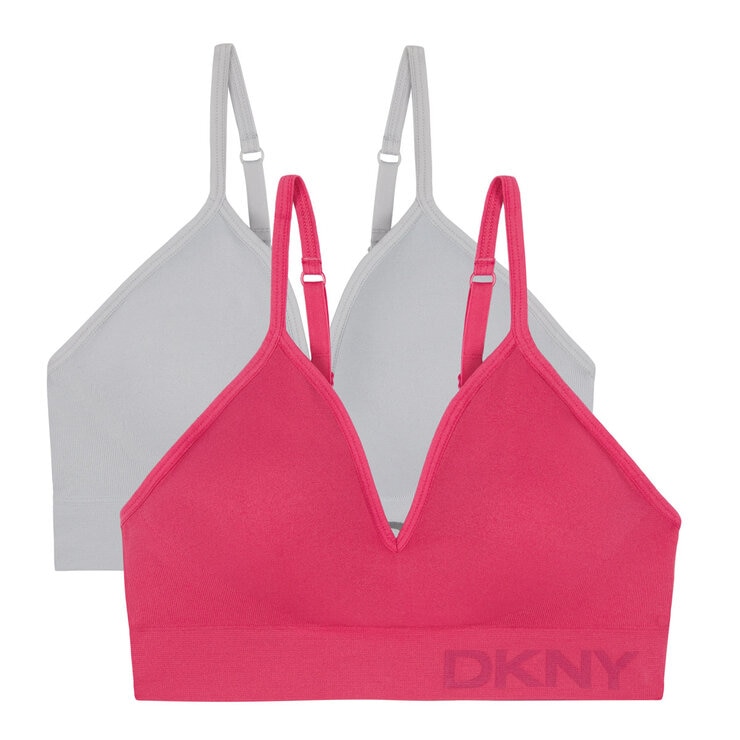 DKNY Seamless Bralette, 2 Pack