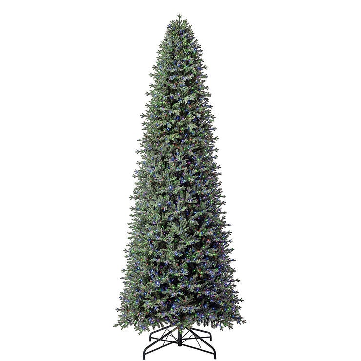 15ft (4.6m) Pre-Lit Aspen Artificial Christmas Tree With 6,000 Colour-Changing LED Lights 15ft (4.6m) Pre-Lit Aspen Artificial Christmas Tree With 6,000 Colour-Changing LED Lights