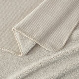 Casual Living Soft Chenille Cream Throw, 127 x 178 cm