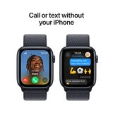 Apple Watch SE GPS + Cellular, 44mm Midnight Aluminium Case with Sport Band Loop