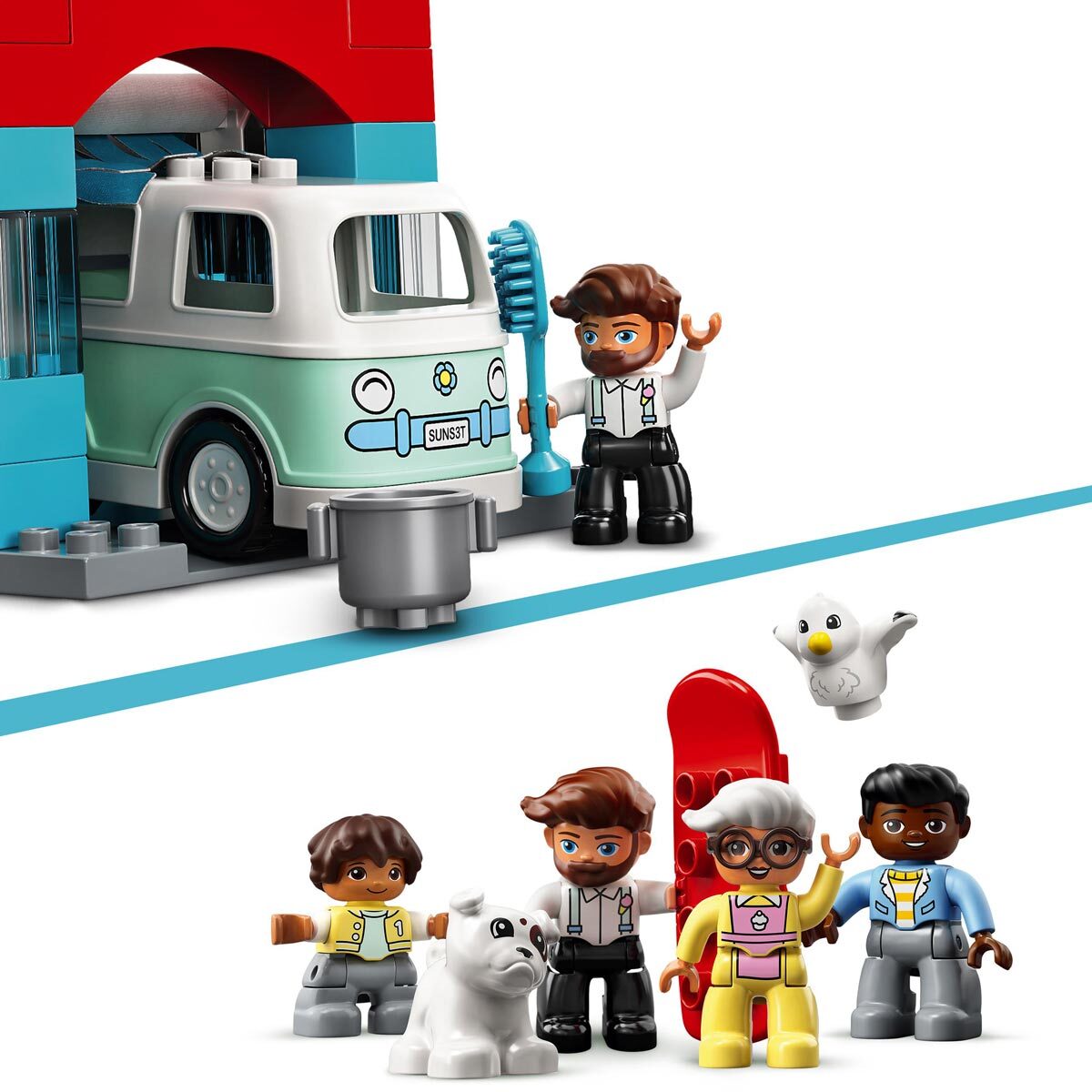Buy LEGO DUPLO Car Park & Car Wash Close up 3 Image at costco.co.uk