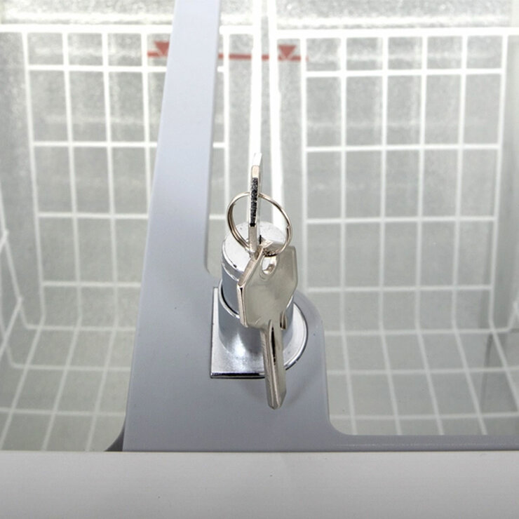 Contender FZI022 290L Commercial Ice Cream Freezer, F Rated in White