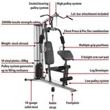 Marcy MWM986 68kg (150lb) Stack Home Gym System