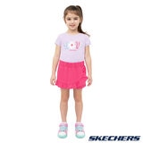 Skechers Kids Tee & Short 3 Piece Set in Lilac