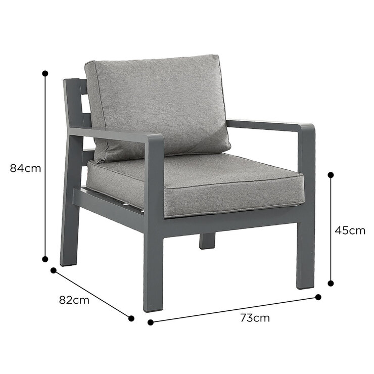 Stone Garden 4 Piece Deep Seating Corner Fire Patio Set in Grey Stone Garden 4 Piece Deep Seating Corner Fire Patio Set in Grey