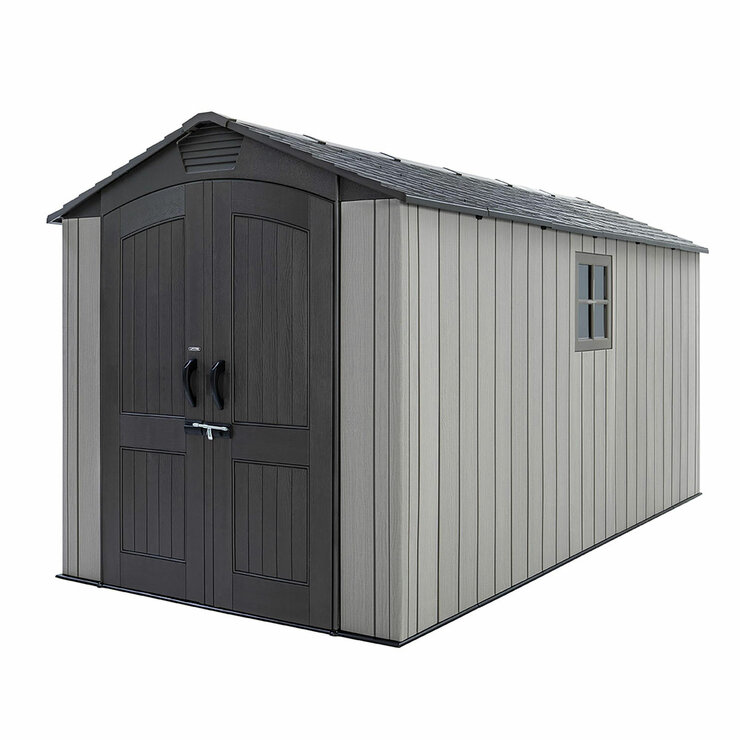 Lifetime 7ft 1" x 14ft (2.16 x 4.27m) Storage Shed - Model 60475