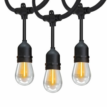 Feit 48ft (14.6m) 24 LED Indoor/Outdoor Weatherproof String Lights Set