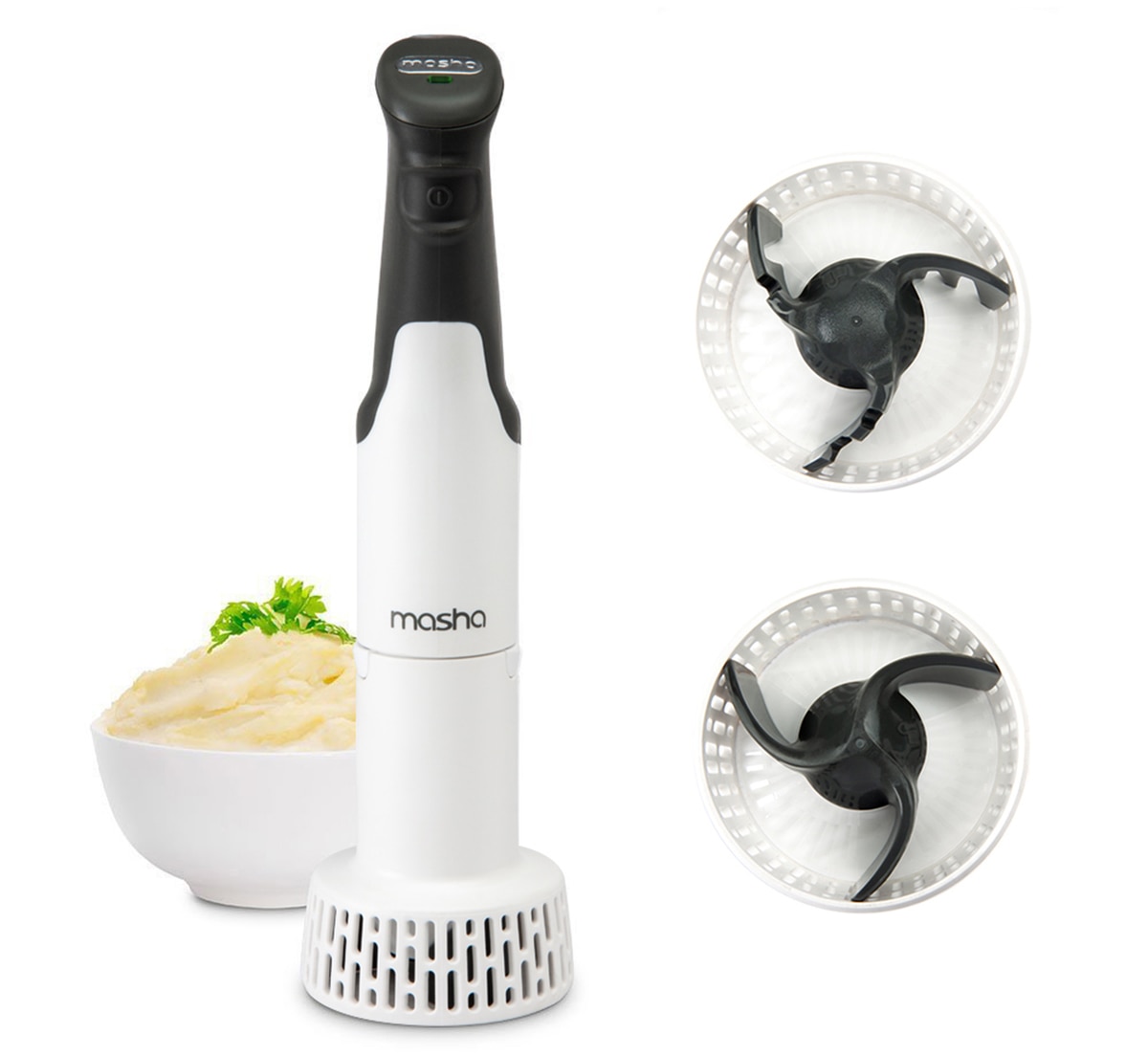 The Masha Electric Potato Masher with Aerator, SHMA003