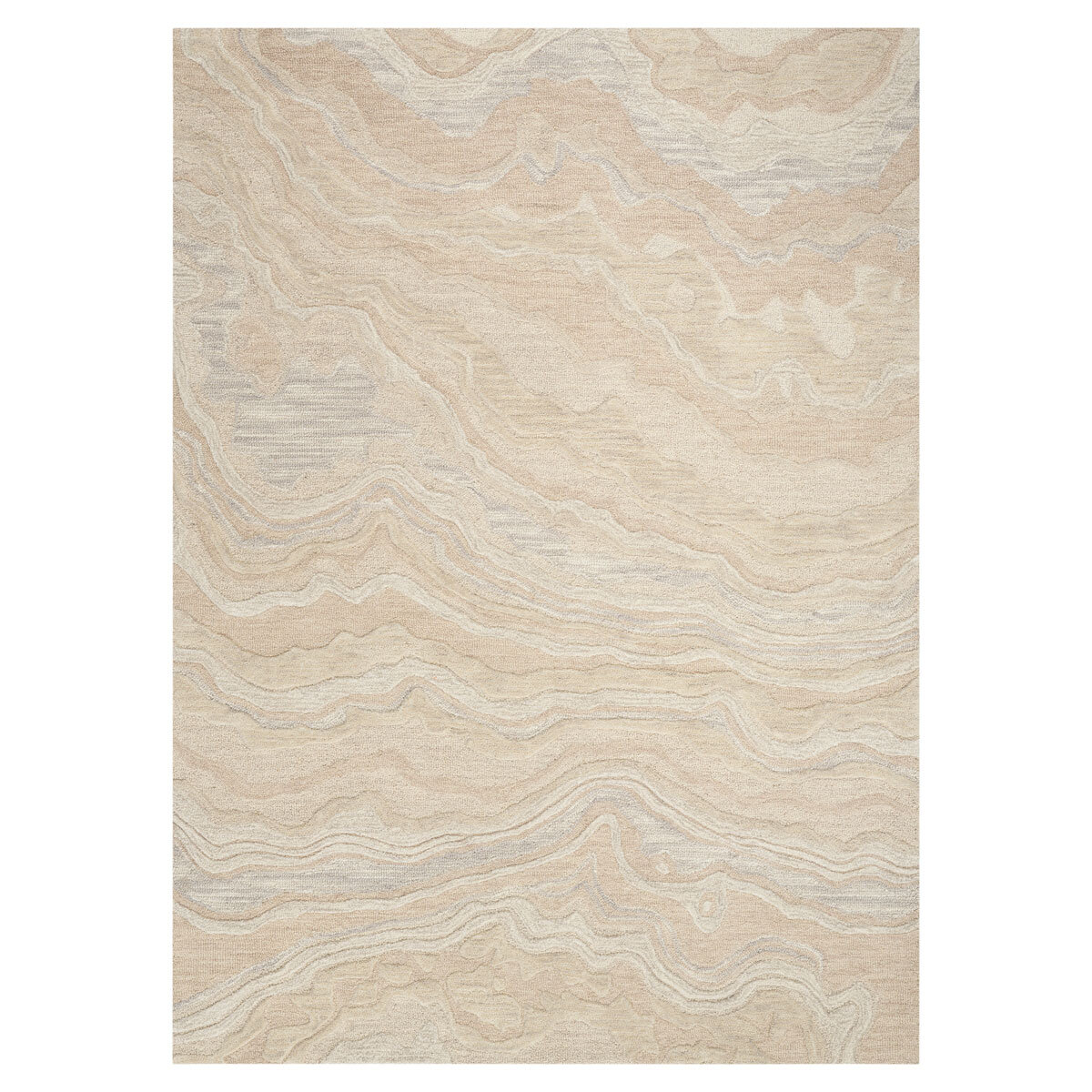 Nourison Graceful Rug in Beige, 236 x 297 cm