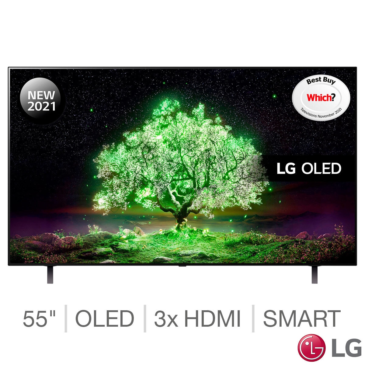 LG OLED55A16LA 55 Inch OLED 4K Ultra HD Smart TV Costco UK