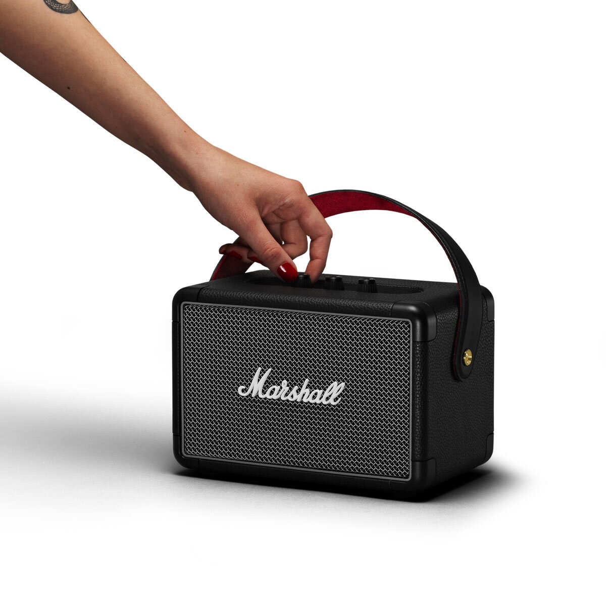 Marshall Kilburn II Portable Speaker, Wireless & Water Resistant in Black