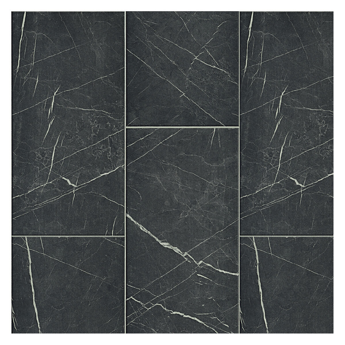 image of black marble flooring sample
