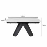Table closed dimensions