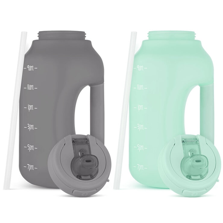 Ello 1.8L Water Bottle, 2 Pack in 2 Colours