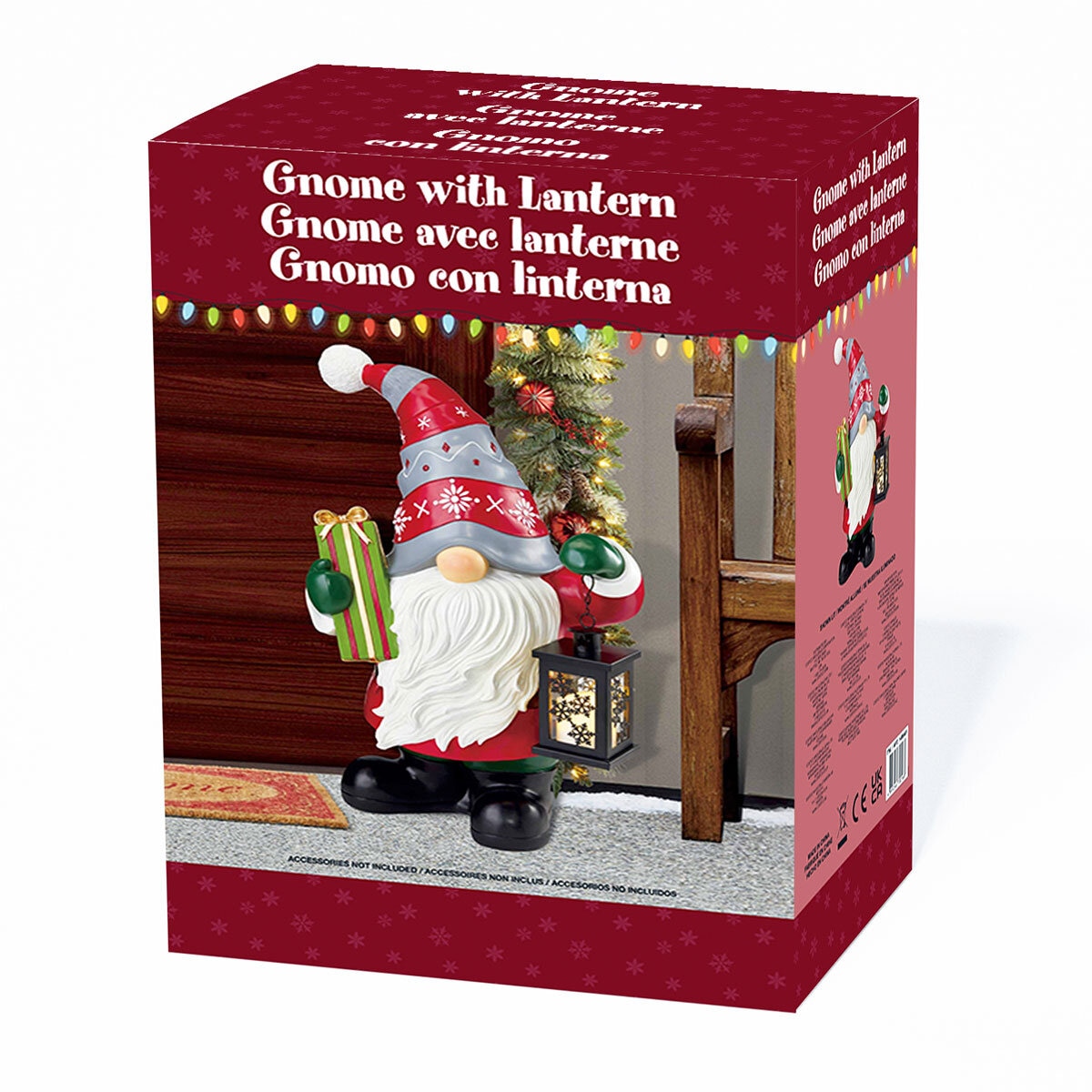Gnome Greeter with Lantern